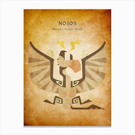 Noios Vintage Canvas Print