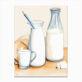 Milk And Sugar 1 Canvas Print