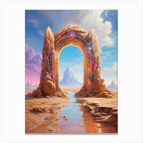 Arch Of Enlightenment Canvas Print