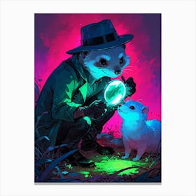 Ferret 5 Canvas Print