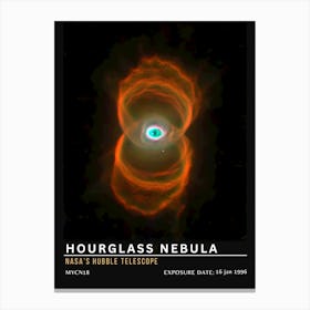 Hourglass Nebula 1 Canvas Print