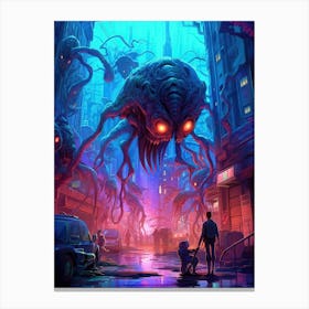 Apocalypse City 3 Canvas Print