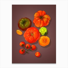 Heritage Tomatoes Canvas Print