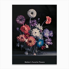 Mother'S Favorite Flowers Canvas Print