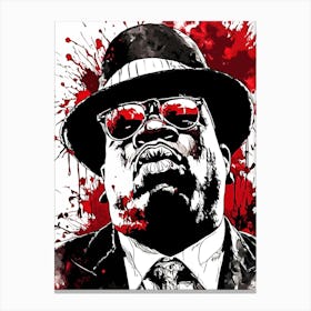 Biggie - The Painting Canvas Print