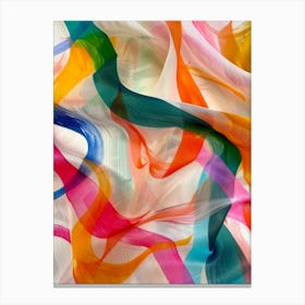 Abstract Painting 1965 Canvas Print