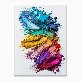Colorful Makeup Canvas Print