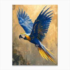 Parrot In Flight Canvas Print