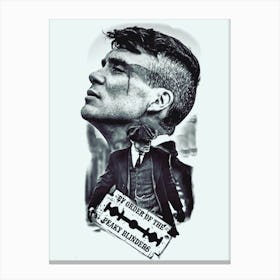 Peaky Blinders thomas shelby 2 Canvas Print