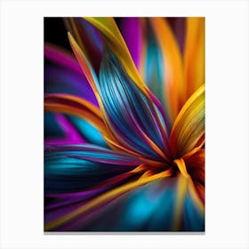 Abstract Flower 2 Canvas Print