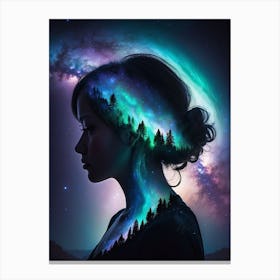 Nebula Print  Canvas Print