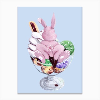 Sweet Easter Profiterol Canvas Print