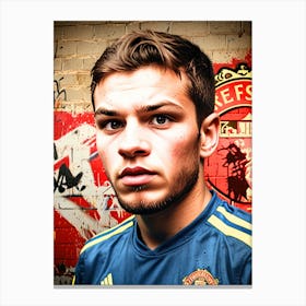 Manchester United Player Canvas Print