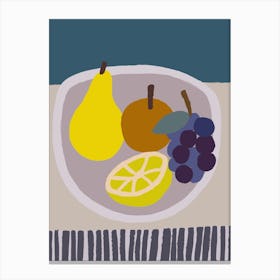 Fruit Bowl 2 Canvas Print