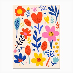 Floral Pattern Canvas Print