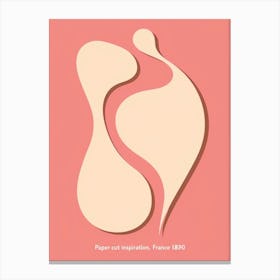 Paper Cut Inspiration Canvas Print