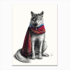 Wolf Prince Canvas Print