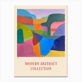 Modern Abstract Collection Poster 51 Canvas Print