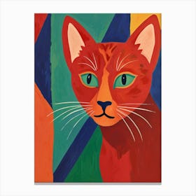 Red Cat Canvas Print