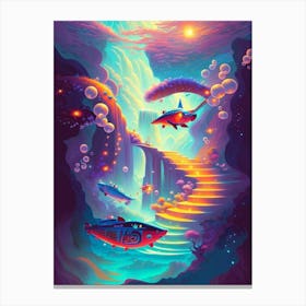 Underwater World Canvas Print