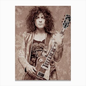 Marc Bolan Music Legend 2 Canvas Print