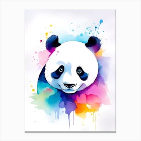 Panda Painting Canvas Print