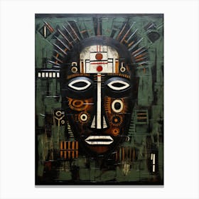 Ethereal Explorations; Tribal Masked Journeys Canvas Print