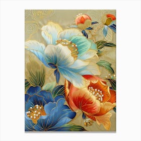 Chinese Flower Painting 56 Canvas Print