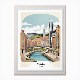 Bilbao Cityscape Canvas Print