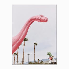 Cabazon Dinosaurs Palm Springs Inspired Canvas Print