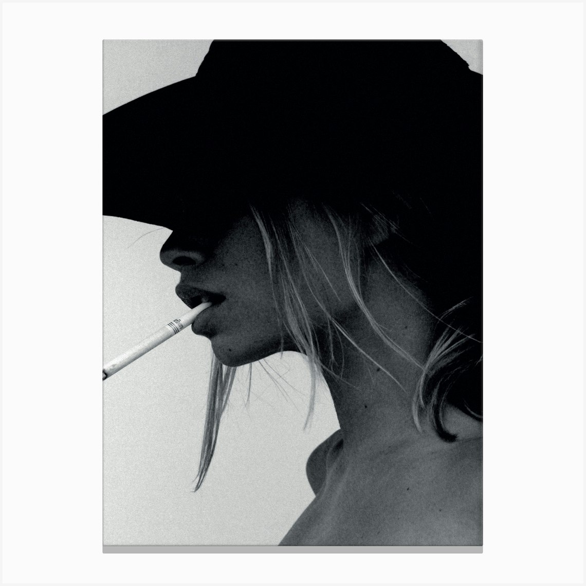 Smoking Hot Canvas Print by Flower Love Child