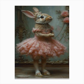 Ballet Bunny Canvas Print