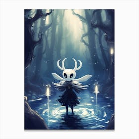 Shadow Of The Demon Canvas Print