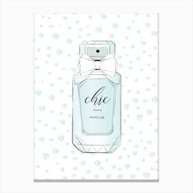 Chic Perfume Canvas Print