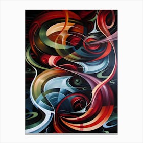 Abstract Abstract Painting 73 Canvas Print