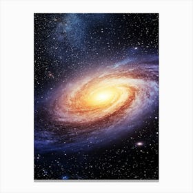 Galaxy In Space 5 Canvas Print