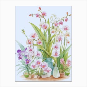 Beautiful Orchids Canvas Print