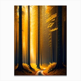 Forest Path 13 Canvas Print