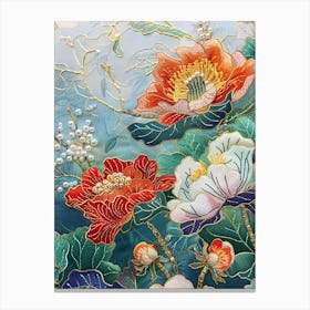 Chinese Flower Painting 106 Canvas Print