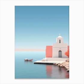 Island in Greece Canvas Print