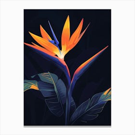 Bird Of Paradise 15 Canvas Print