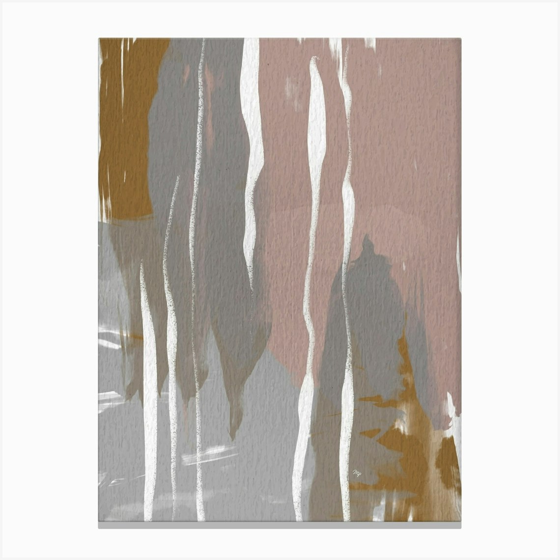 Big Painting Canvas Print by Martina