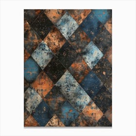 Rusty Tiles Canvas Print