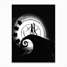 Nightmare Before Christmas Canvas Print