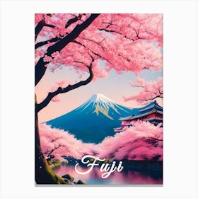 Fuji Japan Canvas Print