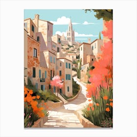 Mallorca Spain 4 Illustration Canvas Print