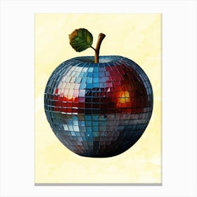 Disco Apple 1 Canvas Print