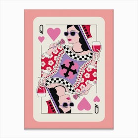 Queen Of Hearts 2 Canvas Print