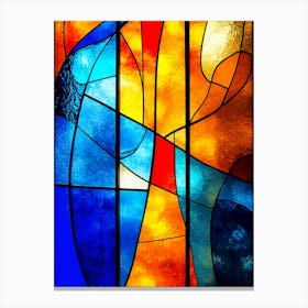 Stained Glass Window 1 Canvas Print