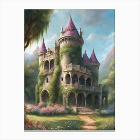 Fairytale Castle 1 Canvas Print